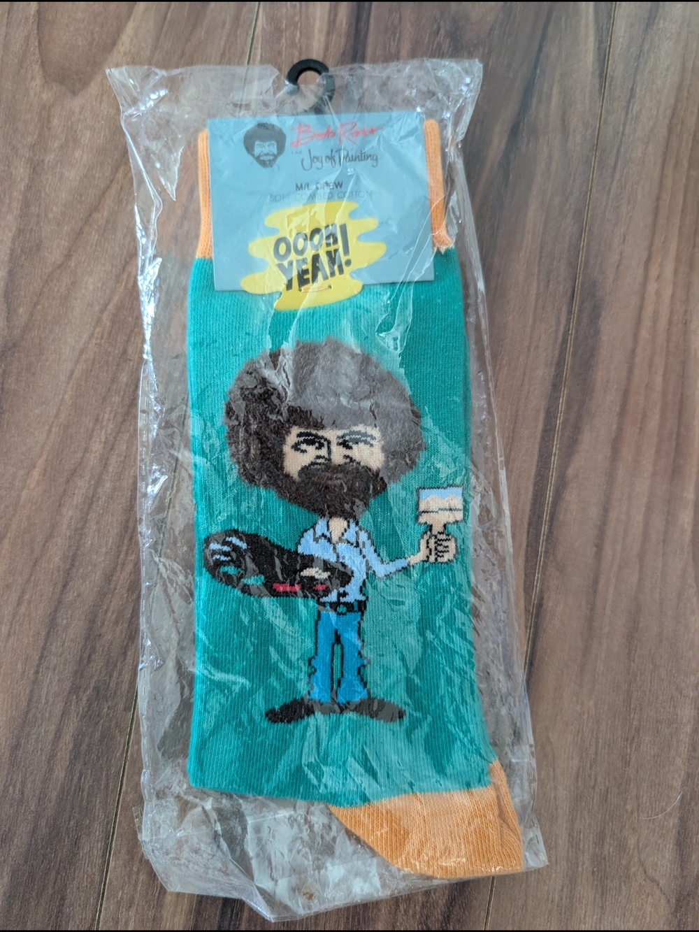 Bob Ross Crew Socks